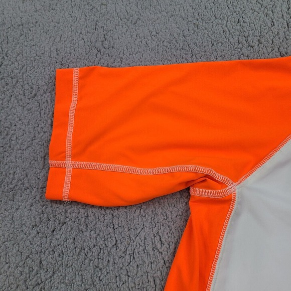 Ocean Pacific OP T-Shirt Boys XL (14-16) White Orange Surf Surfing Short Sleeve - Picture 4 of 11